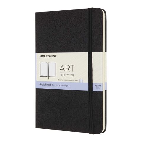 Moleskine Medium Art Skizzenbuch Standard | Noir | sans marquage | non disponible | non disponible