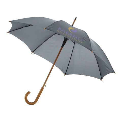 Parapluie Kyle à ouverture automatique 23&quot; Standard | Gris acier | sans marquage | non disponible | non disponible | non disponible