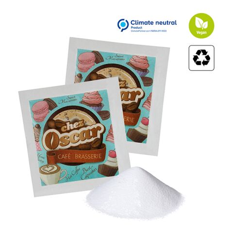 Sachets de sucre en papier Impress. Numérique ou Flexographie 4 couleurs