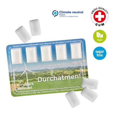 Smart Card avec sans sucres chewing-gum non disponible | Impression