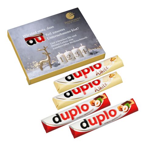 Pack de 4 „Jours de l’avent“ duplo avec duplo classique &amp; duplo blanc Impression Numérique