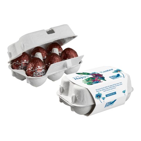 Boîte en carton de 6 œufs de Pâques, Œufs de Kinder Bueno Impression Numérique 5 couleurs