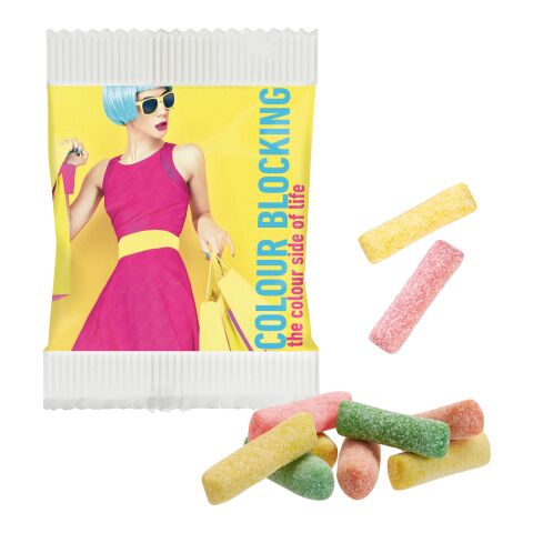 Bonbons à mâcher Mini HITSCHIES acidulés, sachet PAPIER sans marquage