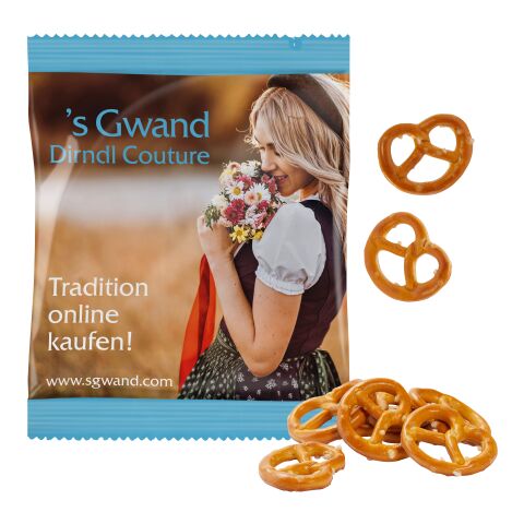 Mini bretzels salés, sachet conventionnel sans marquage