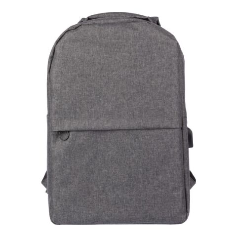 Sac à dos porte-ordinateur en rPET Henrik gris | sans marquage | non disponible | non disponible