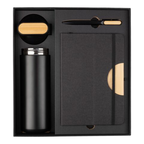 Coffret cadeau gourde, stylo et carnet Kurt