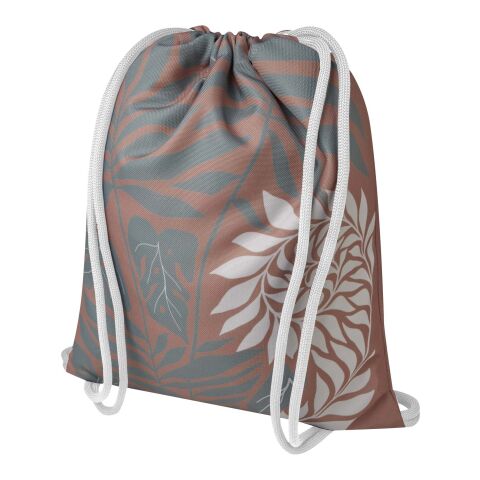 Sac avec cordon Clif en rPET avec impression par sublimation Standard | Noir-Blanc | sans marquage | non disponible | non disponible