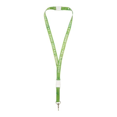 Lanyard Balta en PET recyclé avec boucle de sécurité Standard | Blanc-Blanc | 15mm | sans marquage | non disponible | non disponible