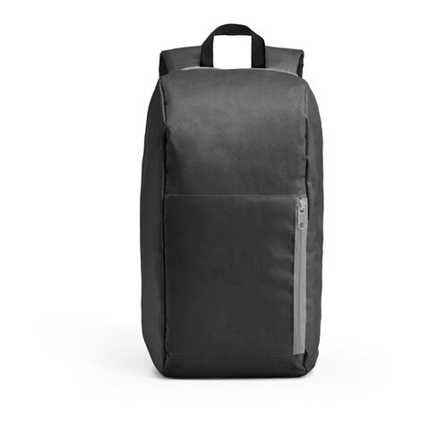 LOGAN. Sac à dos en 600D Noir | 10 L | sans marquage