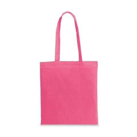 CAIRO. Sac de courses en coton recyclé (180 g/m²) Rose | sans marquage