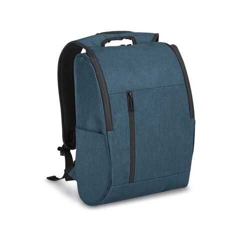 LUNAR. Sac à dos pour ordinateur portable 15.6&#039;&#039; en 600D Bleu | 14 L | sans marquage