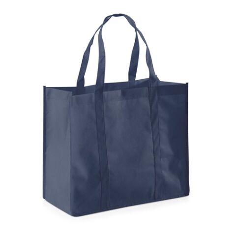 SHOPPER. Sac en non-tissé (80 g/m²) Bleu | sans marquage