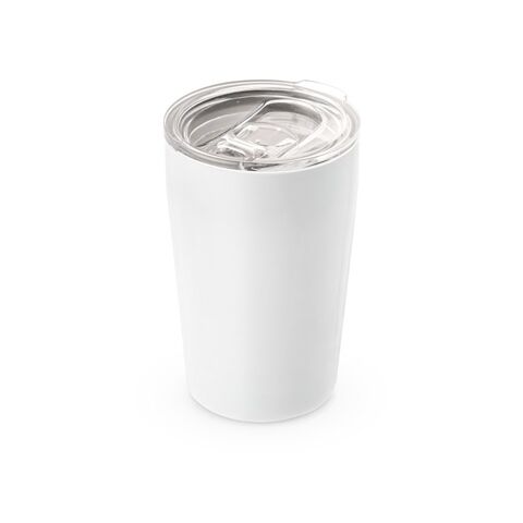 SLIDER. Tasse de voyage 380mL en acier inox