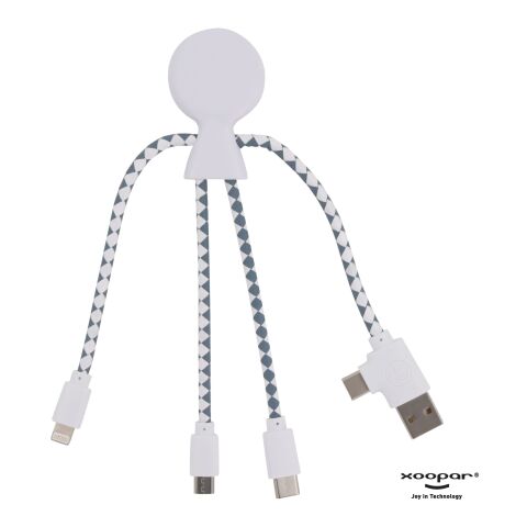 2081 | Xoopar Mr. Bio Charging cable Blanc | sans marquage | non disponible | non disponible | non disponible