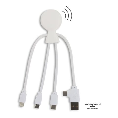 2099 | Xoopar Mr. Bio Smart Charging cable with NFC Blanc | sans marquage | non disponible | non disponible