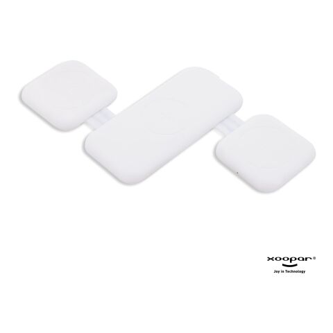 3188 | Xoopar Trafold 3 Wireless charger 15W Blanc | sans marquage | non disponible | non disponible | non disponible