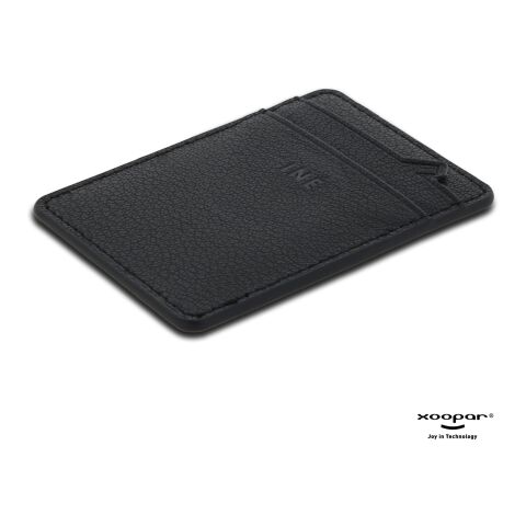 3198 | Xoopar Iné Mini NFC Wallet Recycled Leather noir | sans marquage | non disponible | non disponible | non disponible