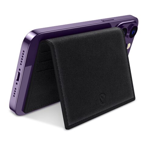 587303 Valenta Card Wallet Magsafe Leather Noir | sans marquage | non disponible | non disponible | non disponible