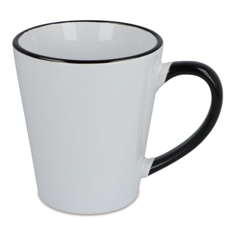 Mug subli Melbourne bord &amp; anse colorés 300ml Blanc | sans marquage | non disponible | non disponible | non disponible