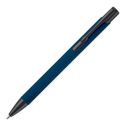 Stylo Alicante toucher doux Bleu foncé | sans marquage | non disponible | non disponible | non disponible