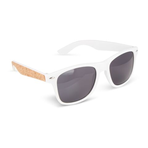 Lunettes de soleil Justin RPC avec incrustation en liège UV400 Blanc | sans marquage | non disponible | non disponible | non disponible