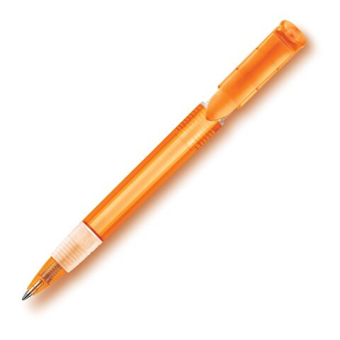 Stylo S40 Grip transparent Orange | sans marquage | non disponible | non disponible | non disponible