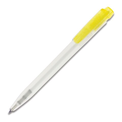 Stylo Ingeo TM Pen Clear transparent Jaune | sans marquage | non disponible | non disponible | non disponible