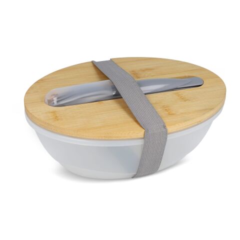 Lunchbox R-PP &amp; bambou avec couverts - 1L Gris | sans marquage | non disponible | non disponible | non disponible