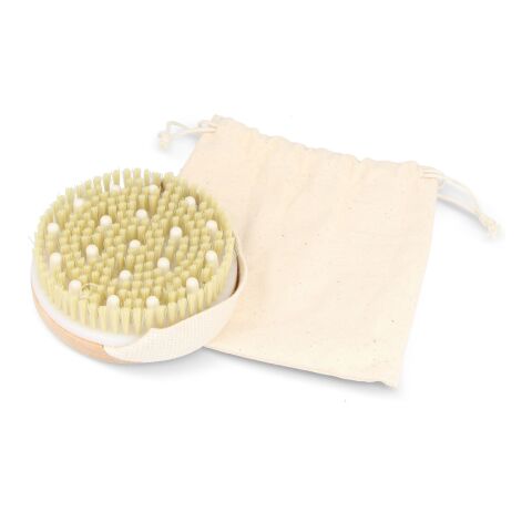 Brosse de bain en bambou