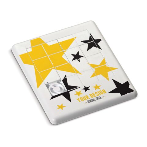 Taquin puzzle rectangulaire Blanc | sans marquage | non disponible | non disponible | non disponible