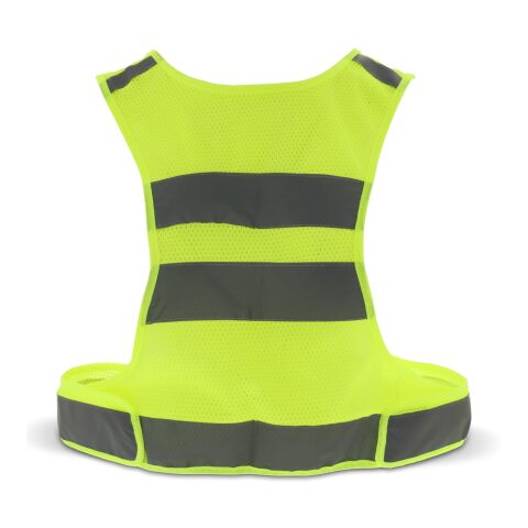 Gilet de sport ajustable réfléchissant Jaune | sans marquage | non disponible | non disponible | non disponible