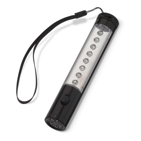 Lampe torche alu 5 + 8 LED avec aimant