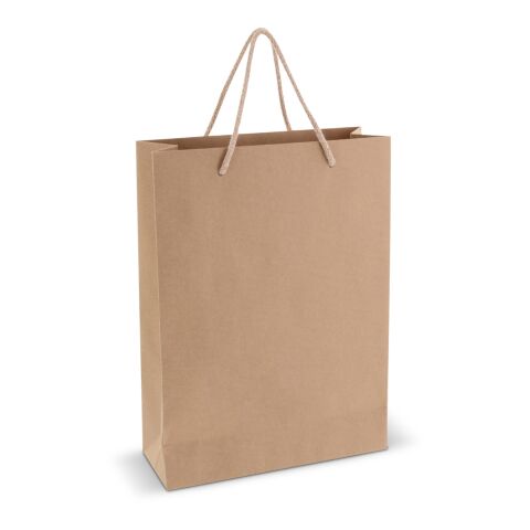 Sac cadeau en papier 120g/m² 24x12x33cm Marron | sans marquage | non disponible | non disponible | non disponible