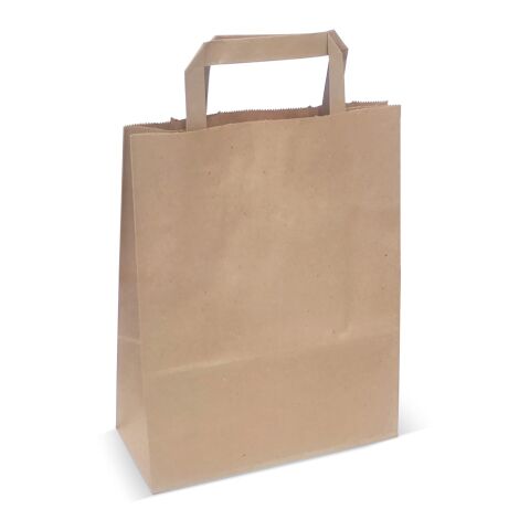 Sac en papier 70g/m² 28x10x22cm Marron | sans marquage | non disponible | non disponible | non disponible