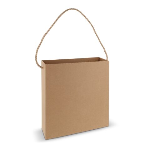 Sac en carton 35x35x11cm Marron | sans marquage | non disponible | non disponible | non disponible