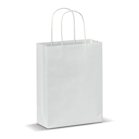 Petit sac papier kraft 120g/m² Blanc | sans marquage | non disponible | non disponible | non disponible