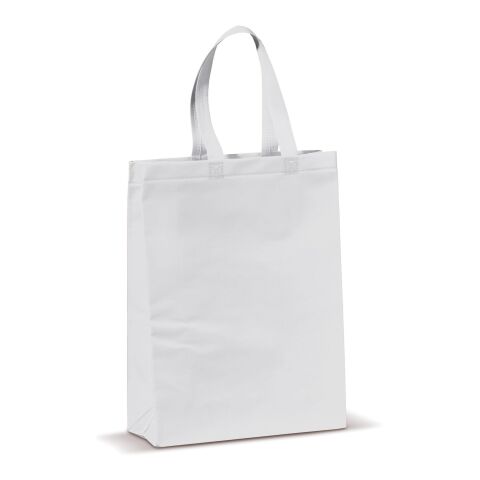 Sac non-tissé laminé moyen 105g/m² Blanc | sans marquage | non disponible | non disponible | non disponible