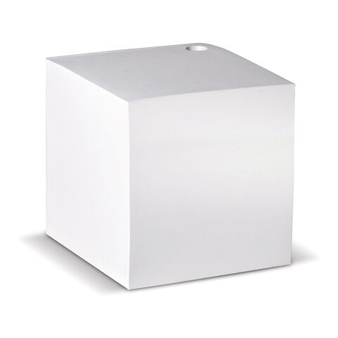 Cube papier blanc avec trou 10x10x10cm Blanc | sans marquage | non disponible | non disponible | non disponible