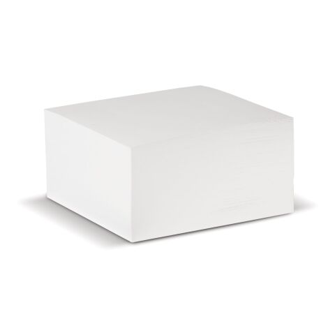 Cube papier blanc 10x10x5cm Blanc | sans marquage | non disponible | non disponible | non disponible