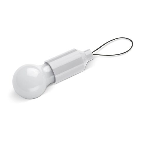 Porte-clés lampe Blanc | sans marquage | non disponible | non disponible | non disponible