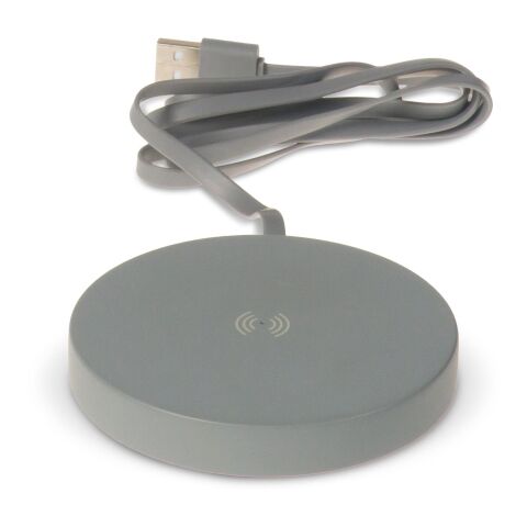 Round limestone Wireless charger 5W Gris | sans marquage | non disponible | non disponible | non disponible