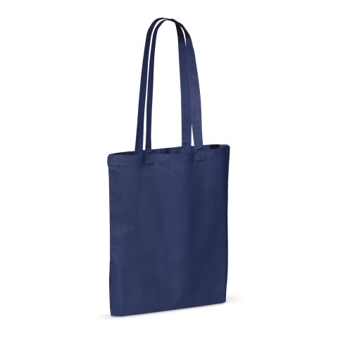 Sac à bandoulière coton OEKO-TEX® 140g/m² 38x42cm Bleu foncé | sans marquage | non disponible | non disponible | non disponible