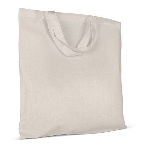 Sac bandoulière en coton OEKO-TEX® 140g/m² 38x42cm poignée courte