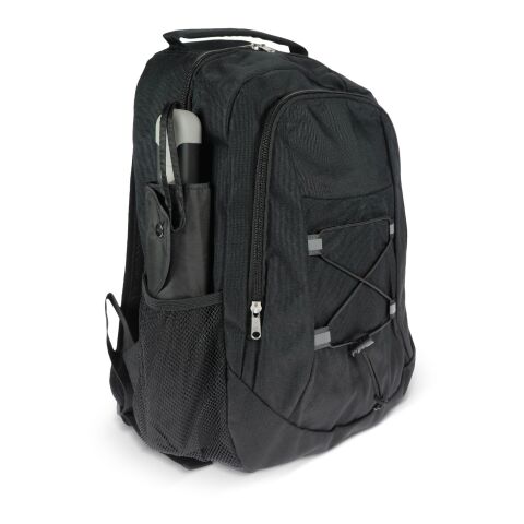 Sac à dos avec cordon de serrage R-PET 25L Noir | sans marquage | non disponible | non disponible | non disponible