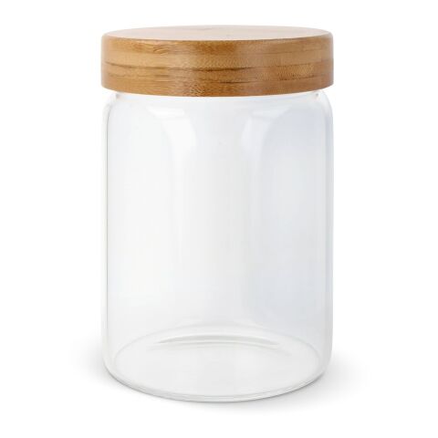 Boîte en verre &amp; bambou 900ml Transparent | sans marquage | non disponible | non disponible | non disponible