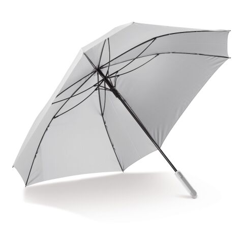 Parapluie carré Deluxe 27” Blanc | sans marquage | non disponible | non disponible | non disponible