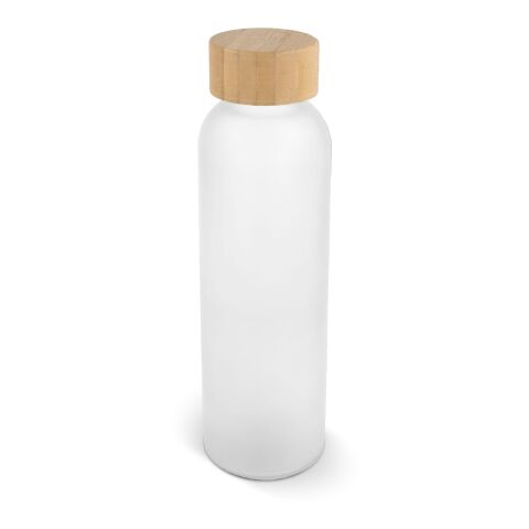 Bouteille d&#039;eau verre &amp; bambou 500ml Blanc | sans marquage | non disponible | non disponible | non disponible