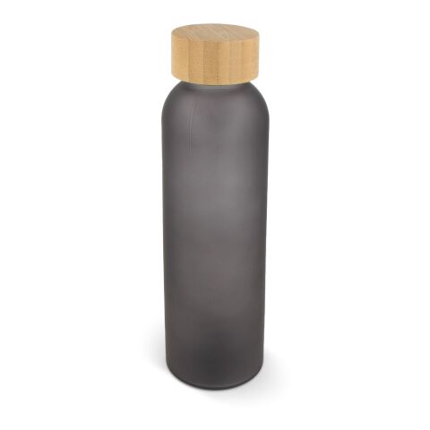 Bouteille d&#039;eau verre &amp; bambou 500ml Gris foncé | sans marquage | non disponible | non disponible | non disponible