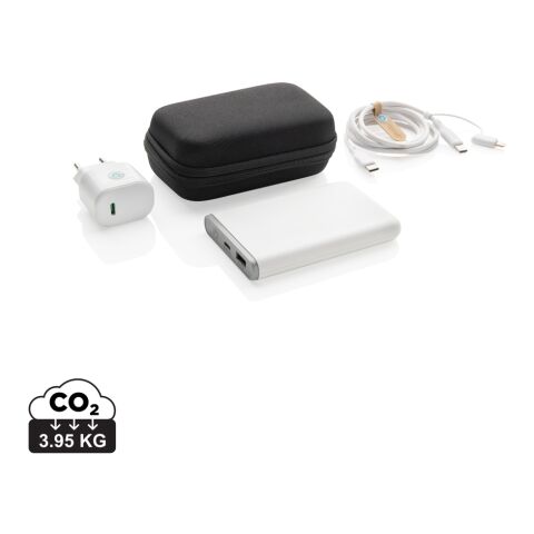 Set de 3 chargeurs 20W et type C en PET recyclé RCS Surge