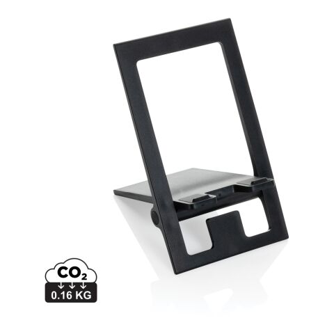 Support téléphone pliable en plastique RCS SnapStand noir | sans marquage | non disponible | non disponible